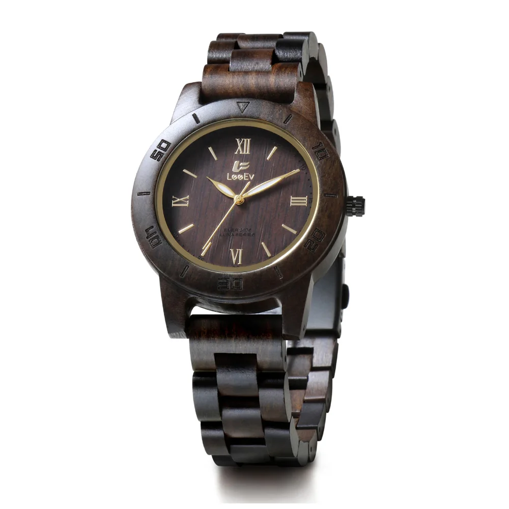 

Minimalist Wooden Men's Watches Luminous Wooden Quartz Wristwatches Lightweight Stylish Retro Wooden Women's Watches Sale