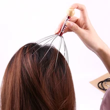 Массажер для тела осьминог для головы и шеи оборудование для снятия стресса Расслабляющий массаж облегчающий уход за головой массаж