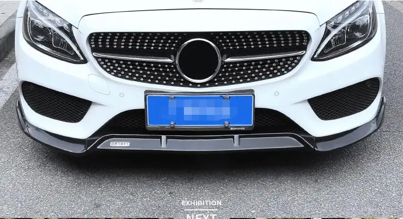 Для W205 Body kit спойлер- для Mercedes-Benz C-CLASS ABS задний спойлер передний бампер диффузор защитные бамперы