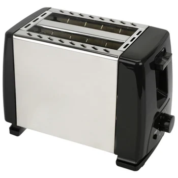 

HOT!Automatic Toaster, Toaster With 2X Wide Width Slits For Up To 4X Discs, 6X Silk Steps With Hot Roll For Croissants, Bagels