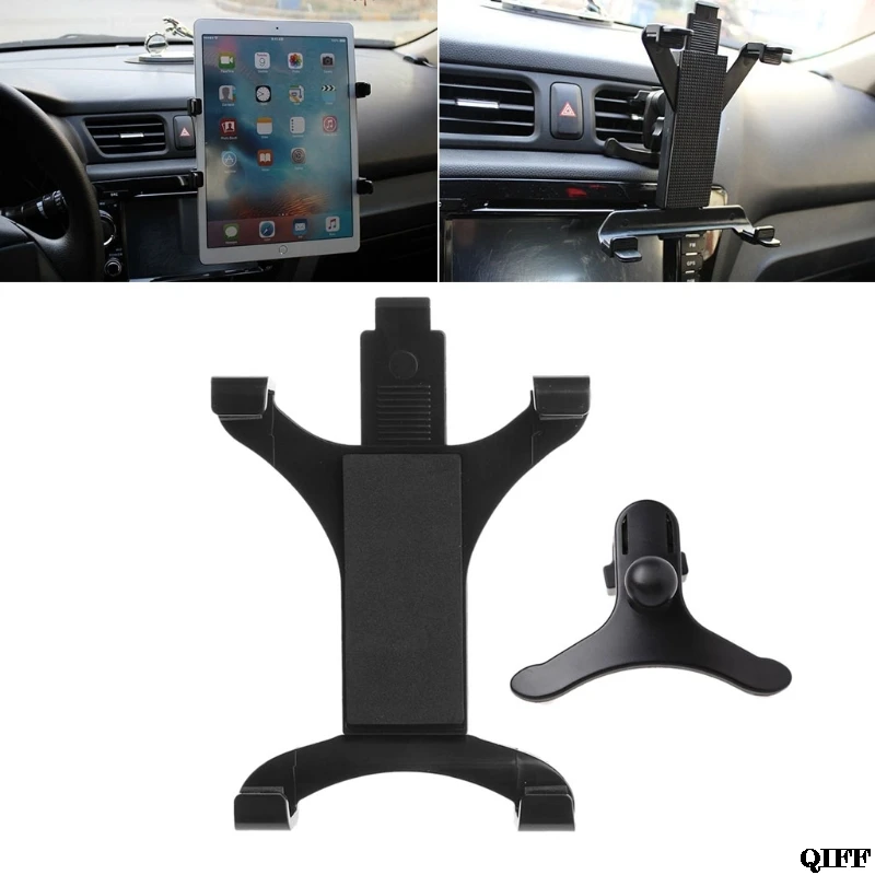 Прямая поставка и 360 держатель на вентиляционное отверстие автомобиля держатель Подставка для 7-11 дюймов ipad mini Air Galaxy Tab планшет APR28