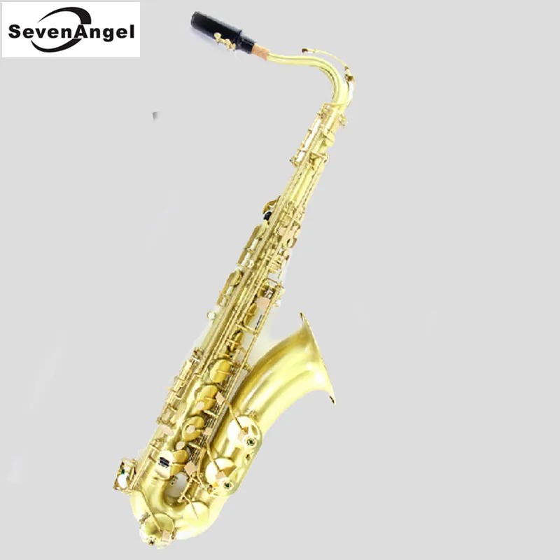 

Tenor Bb green wire drawing Sax Wind Instrument Saxophone Western Instruments saxofone Saxe Professional Musical Instrument