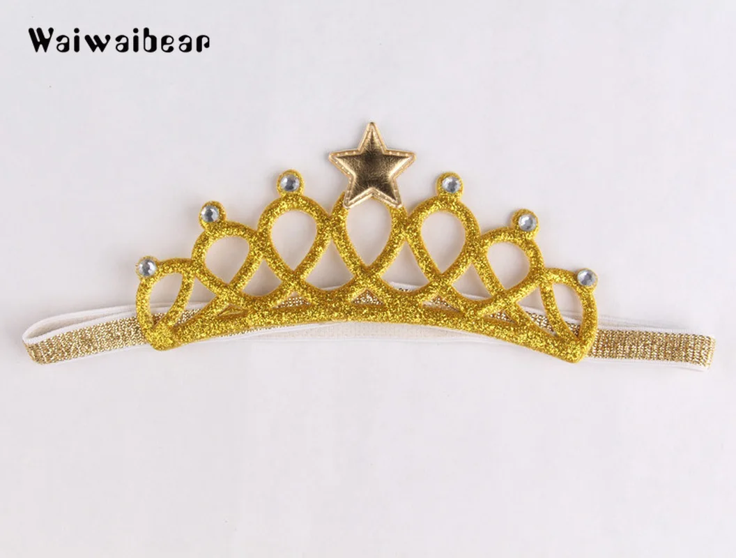 Toddler Infant Girl Headband  Baby  Birthday Tiaras Hair Headwear Band Accessory