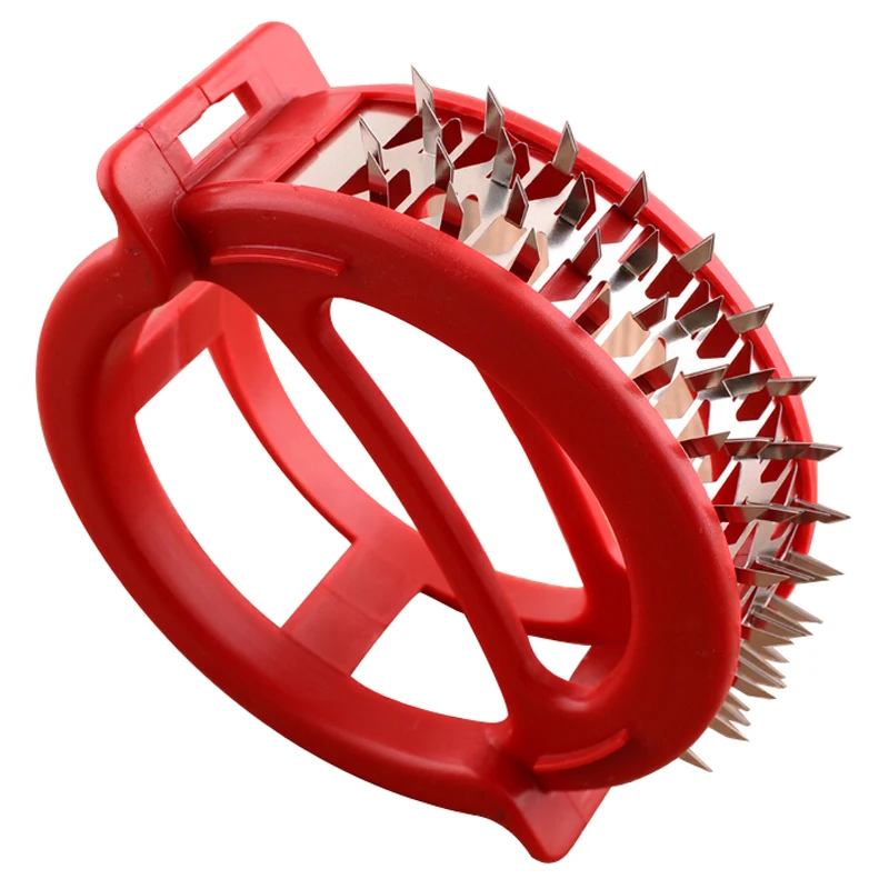 New Professional Stainless Steel Round HandHeld Meat Tenderizer