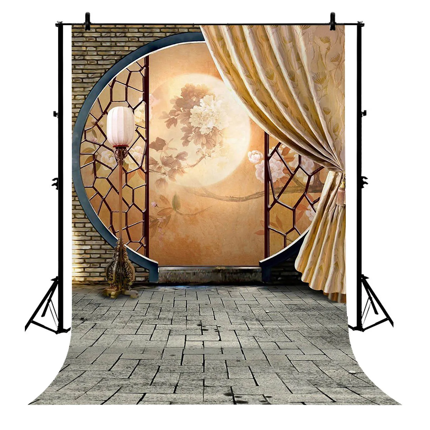 

5x7ft Retro Oriental Polyester Photo Background Portrait Backdrop
