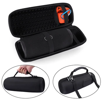 

New Hot Pouch Bag for JBL Charge 4 Travel Protective Cover Case For JBL Charge4 Bluetooth Speaker Extra Space Plug & Cables Belt