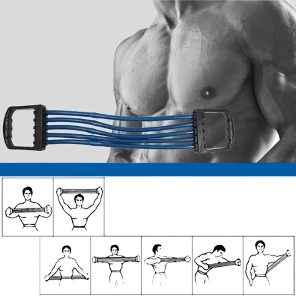 Portable Indoor Sports Chest Expander Puller  (25)
