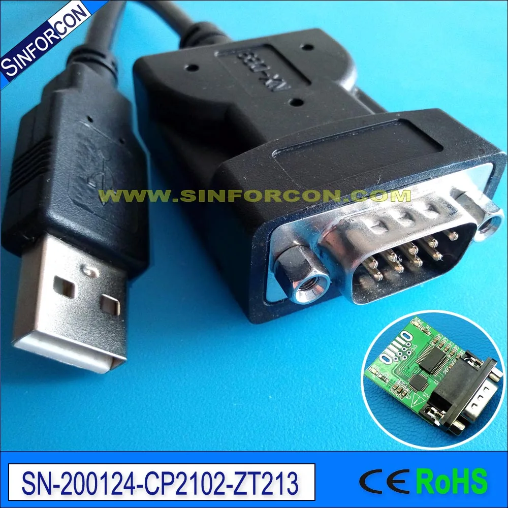 Тип B разъем CP2102 USB RS232 Адаптер блока печатных плат модуль с Виртуальным com портом