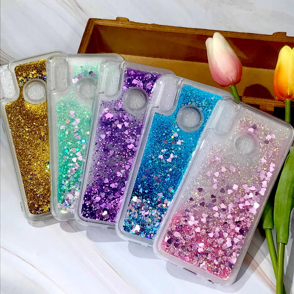 

Liquid Quicksand Case Soft Silicone Water Cover for Huawei P20 Lite P30 P10 Plus P9 P8 Mate 20 X 10 Pro 8 9 P Smart Plus Smart+