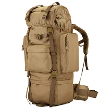 Новинка, 70Л, вместительный военный тактический рюкзак, водонепроницаемый, Оксфорд, для походов, кемпинга, рюкзаки, для улицы, износостойкая сумка, D506