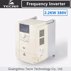 Высокое качество 2.2KW VFD инвертор 380 V вход 1PH выход 3PH преобразователь частоты мотор шпинделя