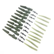 40 шт./компл. Противоскользящий пластиковый Карп Рыболовный вертолет Rig Chod Rig буферная бусина рукава Защита надворный рыболовный мнструмент