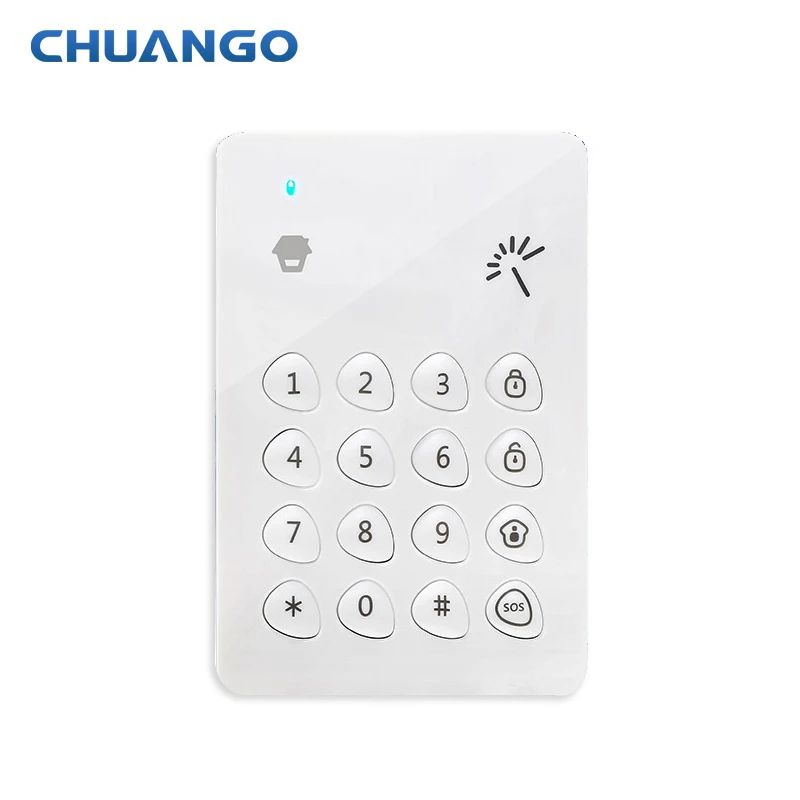 Беспроводная клавиатура на пароле для chungo 315 MHz pstn gsm дома сигнализации Системы