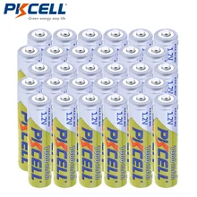 30 шт./лот аккумулятор PKCELL Ni-MH AAA 1000mAh 1,2 V аккумуляторная батарея для камеры/фонарика/игрушки