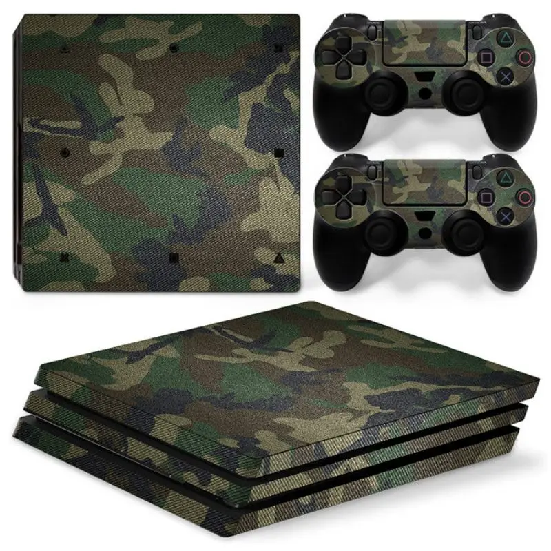 Полная Настройка кожи тела для PS4 Pro консоли и контроллеры защитная пленка наклейки для sony Playstation 4 Pro игры аксессуар - Цвет: 10