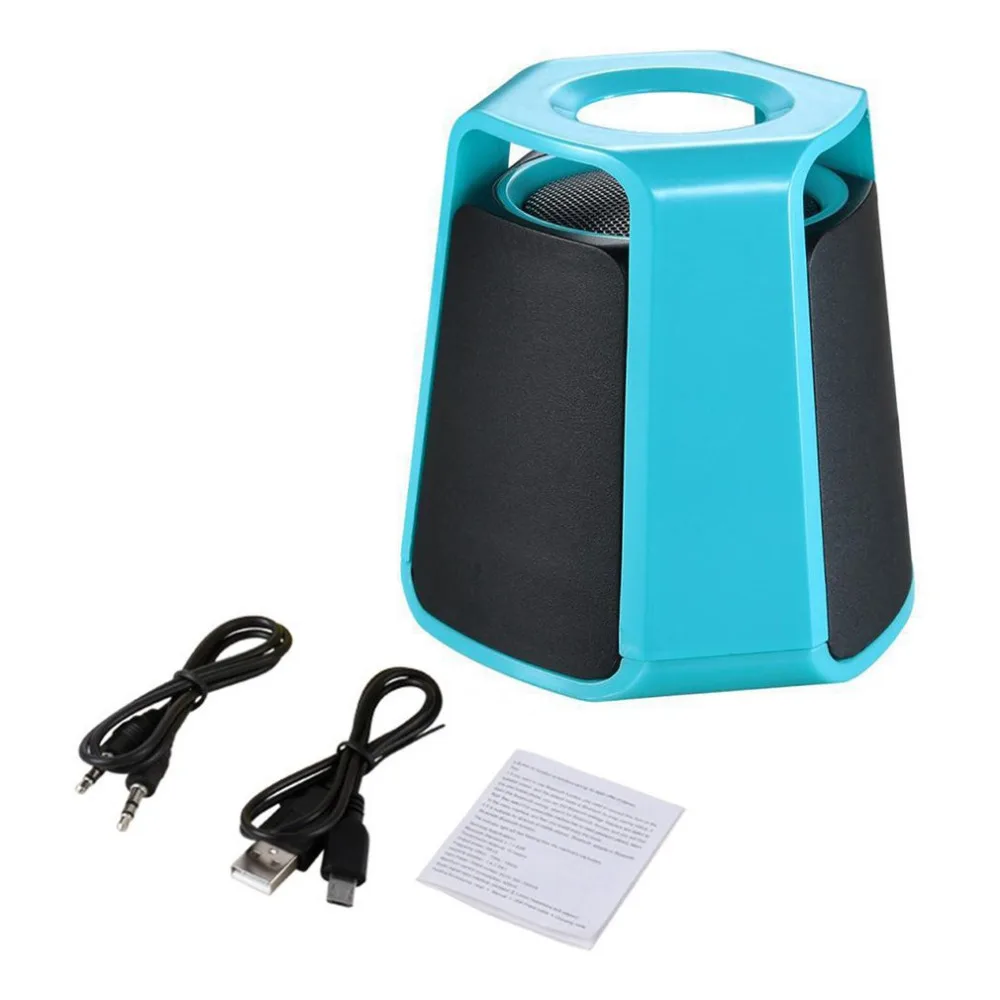 

Mini Bluetooth Speaker Portable Small Audio Subwoofer Wireless Speaker System Circle Handsfree for Outdoor Hands-free Phone Call