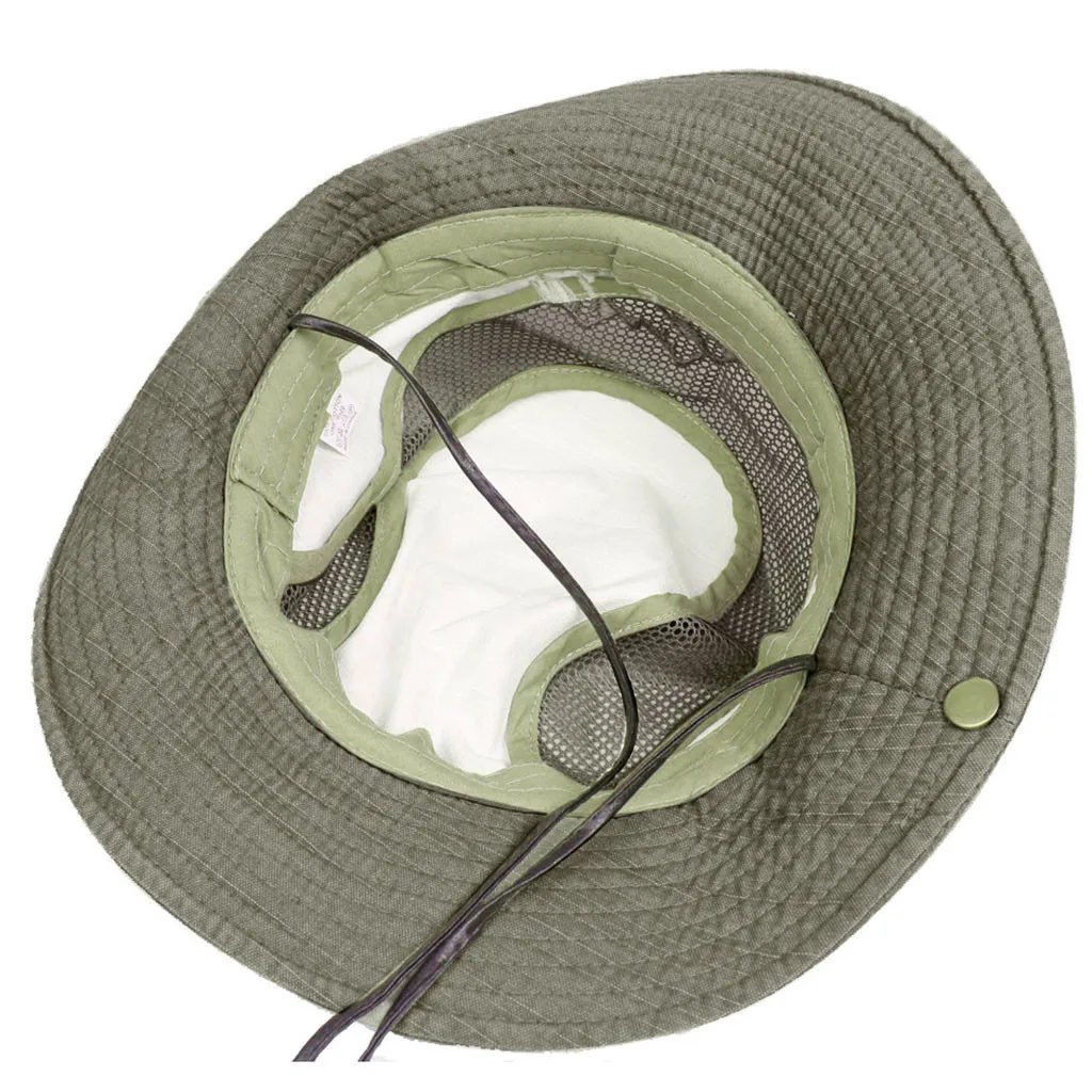 Новые хлопковые летние весенние мужские головные уборы с широкими полями для рыбалки головные уборы для мужчин и женщин для пеших прогулок Sombrero Gorro Мужская Солнцезащитная шляпа* 1