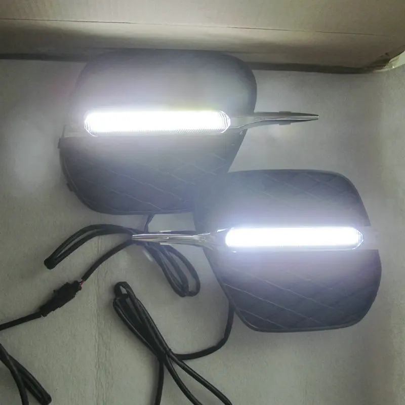

Car styling LED DRL Daytime Running Light Fog Light Run lamp For BMW X5 E70 2011 2012 2013