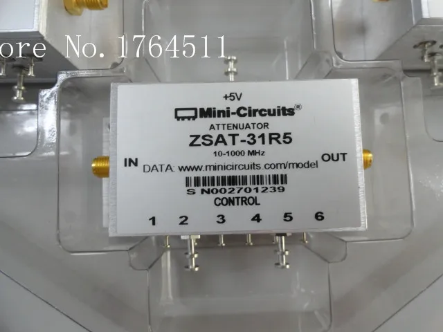 

[BELLA] Mini-Circuits ZSAT-31R5 10-1000MHz 31.5dB programmable step attenuator SMA
