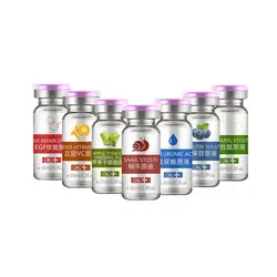 Гиалуроновая кислота Сыворотки шесть пептиды 100% чистый Anti-Aging суть гидратации увлажнения лица Сыворотки 2018 Новый
