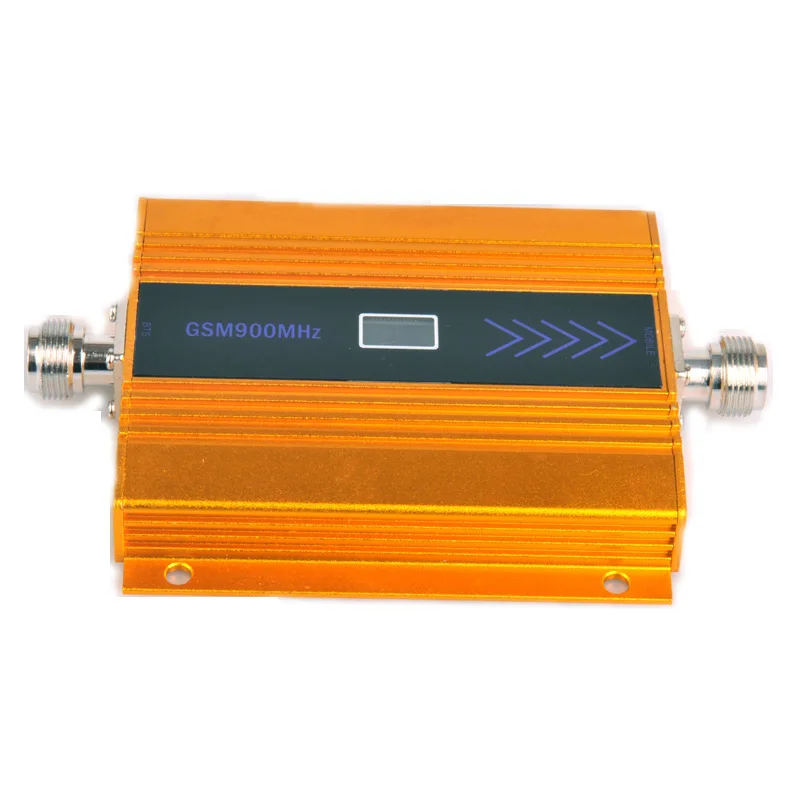 New LCD Display! Mini GSM 900Mhz Mobile Phone Signal Booster  GSM Signal Repeater  Cell Phone Signal Amplifier + Power Adapter