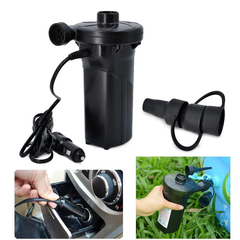 Rechargeable 12v auto car Air pump nickel cadmium Battery cainflatable air Pump Inflate Reflate for Outdoor