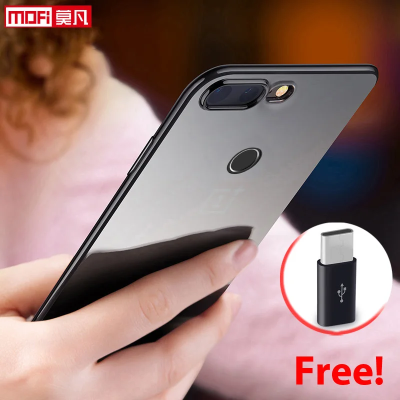 

OnePlus 5t Case OnePlus A5010 Case Cover Silicon Ultra Thin Funda Mofi Transparent Back Clear Coque 6GB 8GB 6.01 OnePlus 5t Case