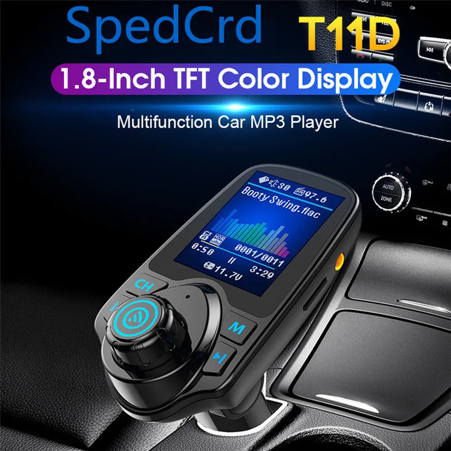 Bluetooth стерео автомобильный комплект mp3 плеер FM передатчик Hands free USB зарядное