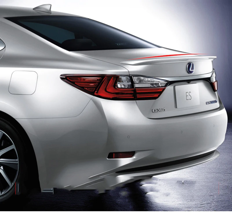 

Car Accessories ABS Plastic Unpainted Primer Color Rear Boot Trunk Wing Spoiler For Lexus ES250 ES300 ES350 2012 2013 2014 2015