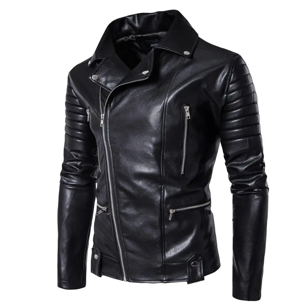 Шоппинг, Пакистан, одежда, Европа и, Новая высококачественная Мужская мотоциклетная кожа, кожаная куртка на молнии