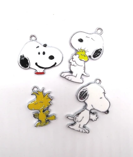 

50PCS Cartoon dog Charm Necklace/Bracelet/Earrings Pendants DIY Jewelry Making Accessories LT-12021