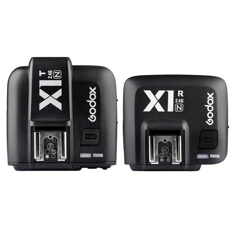 

Godox X1T-N TTL 2.4 G Wireless Transmitter + 1pcs Receiver X1R Kit For Nikon D800 D3X D3 D2X D2H D1H D1X D700 D300 D200 D100