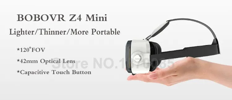 XIaozhai BOBO VR Z4 MINI 3D Video Glasses Helmet VR Virtual Reality Goggles Mobile 3D Cinema For iPhone&Huawei 4.7-6 Smart Phone (1)