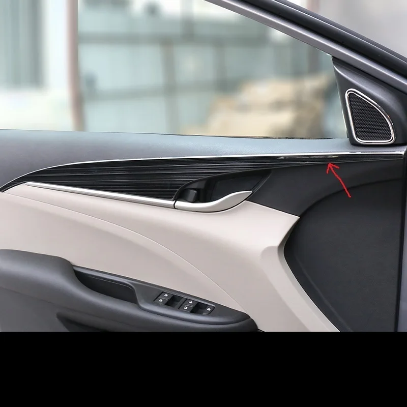 

Window Button Interior Excent Automobile Decorative Auto Trim Accessory Sticker Strip Car 15 16 17 18 19 FOR Buick Excelle GX