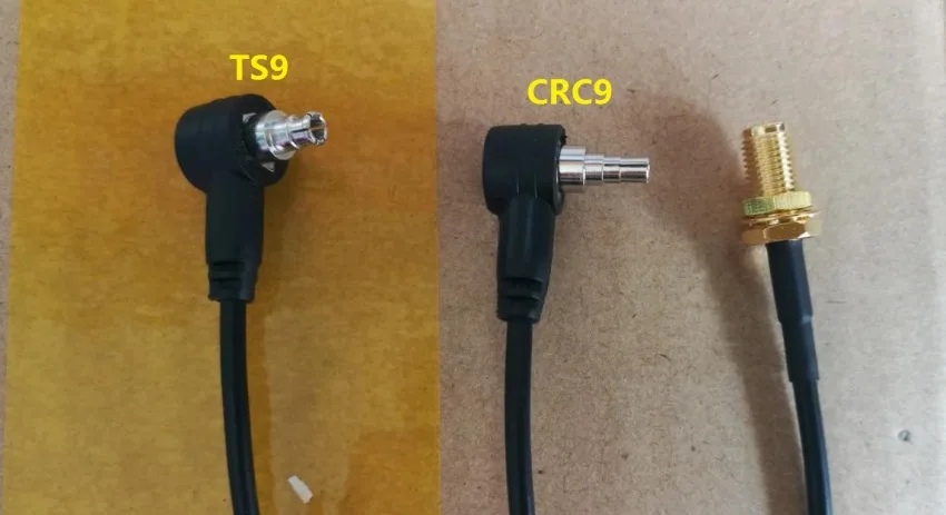 50 шт. CRC9 или TS9 мужской правый угол для RP SMA Женский РЧ кабель с хвостом RG174 16 см|crc9 to