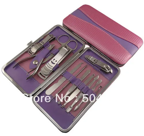 12 In 1 Womens Stainless Steel Toe Nail Clippers Set Cutter Trimmer 12 In 1 Womens Stainless Steel Toe Nail Clippers Set Cutter Trimmer Manicure Kit