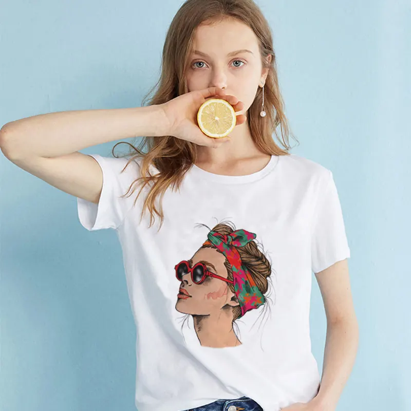 

2019 Fashion Cool Harajuku Aesthetics Tshirt Print Female T-shirt White Cotton Women Tshirts Summer Casual T Shirt Femme Tops