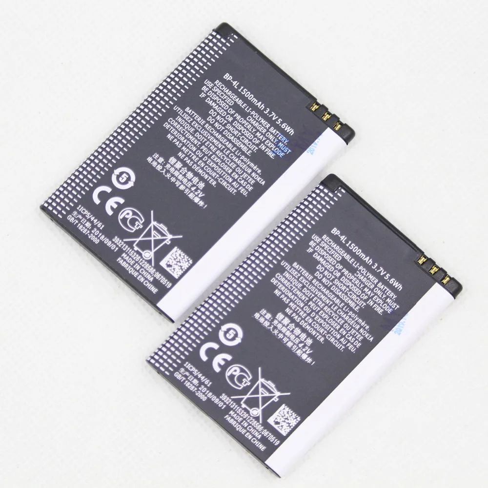 Аккумулятор для телефона Nokia E61i E63 E90 E95 E71 6650F N97 N810 E72 E52 1500 мАч BP4L BP 4L|Аккумуляторы