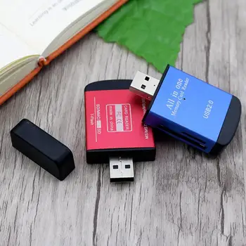 

4-In-1 High-Speed Card Reader Multi-Function Tf Micro Sd Card Mobile Phone Camera Memory Card Reader