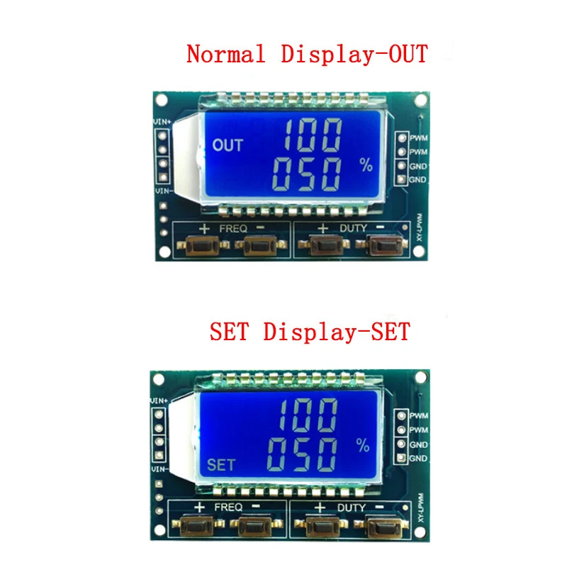 Signal Generator PWM Board Module 1Hz-150Khz Pulse Frequency Duty Cycle Adjustable LCD Display 3.3V-30V signal generator kit,signal generator