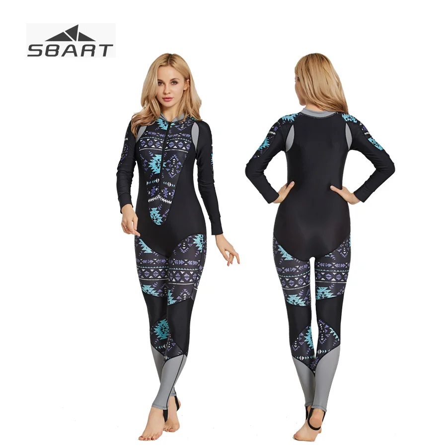 SBART Lycra Women Rash Guard Jellyfish clothes Anti UV Swimsuit Ladies