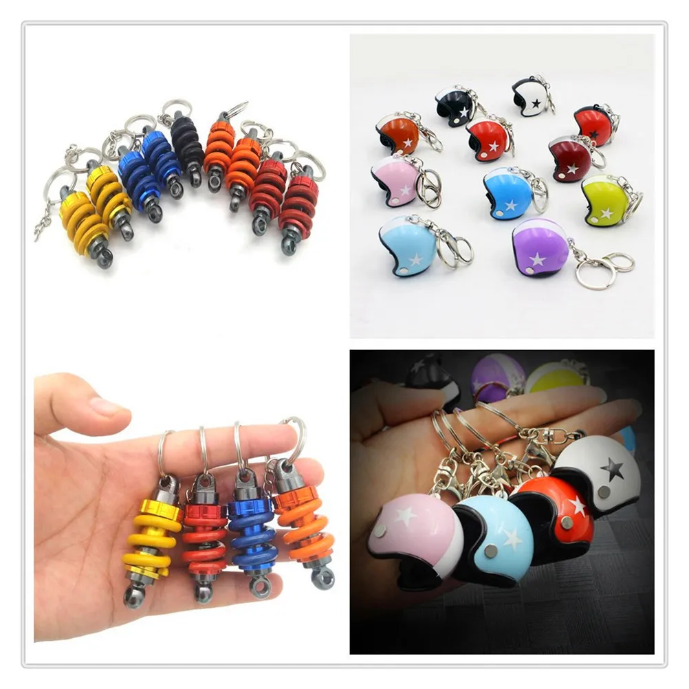 

Motorcycle Safety Helmet Car Key chain KeyRing Accessories for Kawasaki Z1000 ZX10R ZX12R ZX6R ZX636R ZX6RR ZX9R