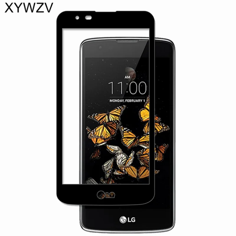

1PCS Screen Protector For LG K8 Tempered Glass For LG K8 2016 Full Cover Protective Film For LG K8 K350E K350N Film Glass XYWZV