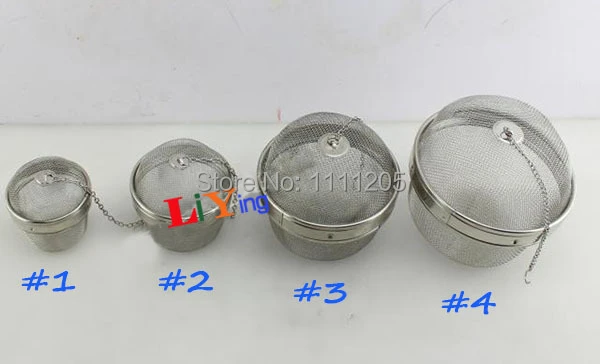 2pcs Stainless Steel Loose Mesh Ball Tea Leaf Strainer Infuser Herb Spice Filter 2pcs Stainless Steel Loose Mesh Ball Tea Leaf Strainer Infuser Herb Spice Filter