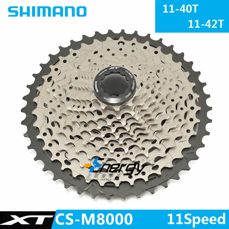 SHIMANO Deore XT M8000 MTB горный велосипедный маховик Звездочка лента 11-40T / 42T велосипед