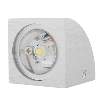 

Modern LED Mini Wall Lamp Wall Lamp Corridor Lamp Energy Saving Lamp for Indoor Warm White 1x3W Glass/ Aluminum 6 x 6 x 6 cm