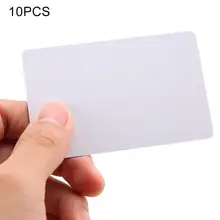 Карта контроля доступа 10 шт./компл. 13,56 МГц Смарт RFID блок 0 записываемая IC UID карта сменный вход карта доступа ключ тег