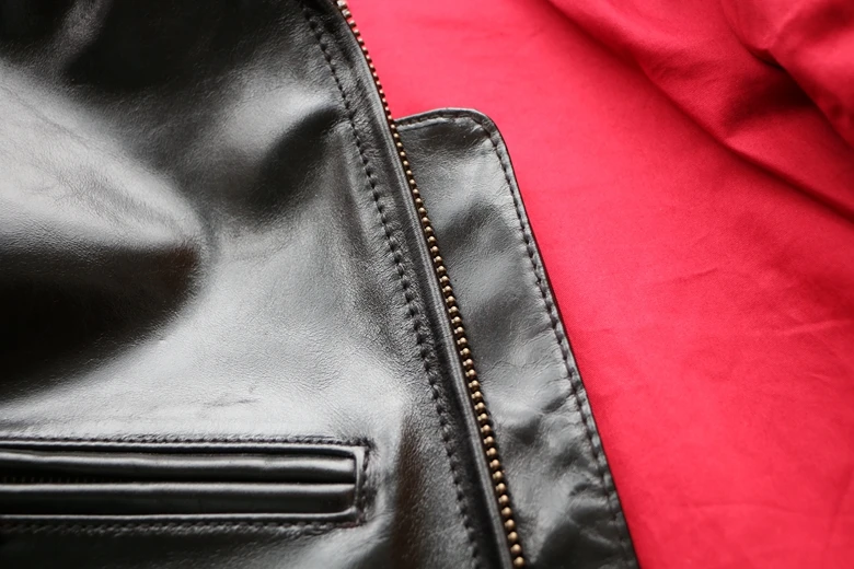 cowhide coat Free shipping.super quality horseskin jacket.japan style.genuine leather jackets.classic man slim coat.sales single riders sheepskin coat mens vintage