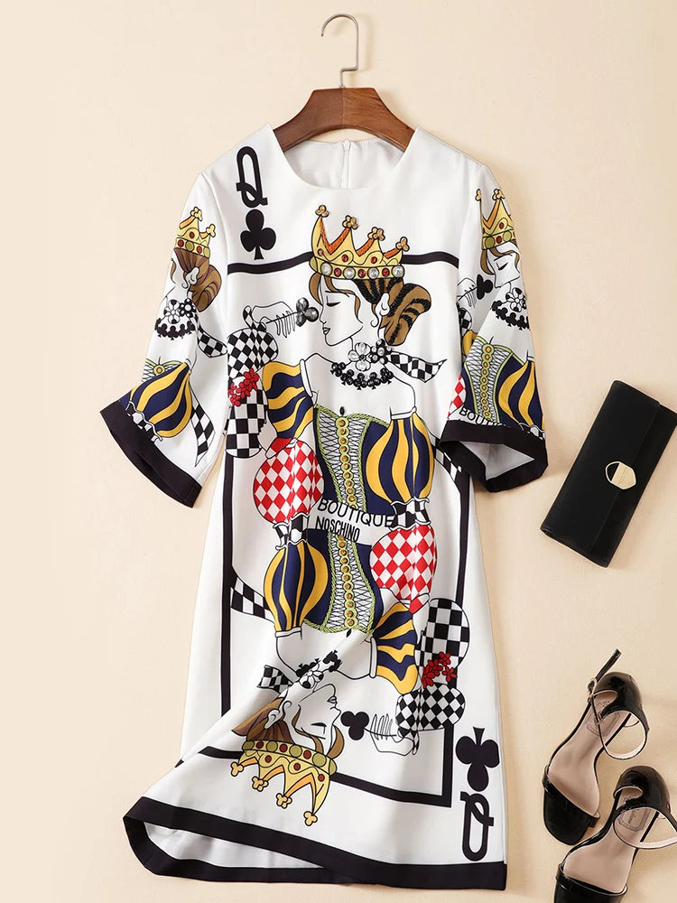 

AH0698 High quality New Fashion Women 2019 Summer Dress Luxury famous Brand European Design party style dress