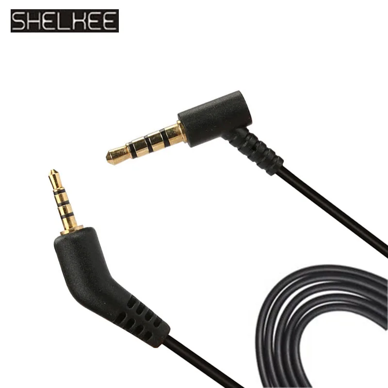 

SHELKEE Replacement Headphone Audio Cable Cord Line for Bose Quiet Comfort3 QC3 Headphone Cable With Mic Volume Control